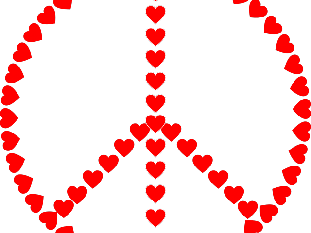 Peace Signs Clipart - Symbole De La Paix - Png Download (640x480), Png Download