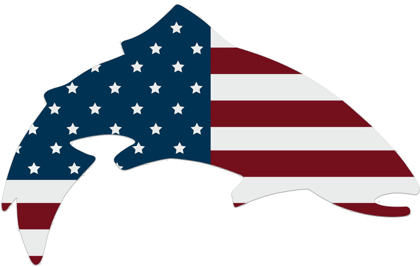 Simms Usa Trout Decal - Simms Fishing Products Clipart (1460x1460), Png Download