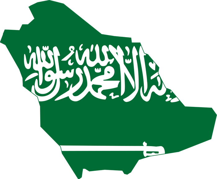 Country Saudi Arabia Flag Clipart (700x578), Png Download