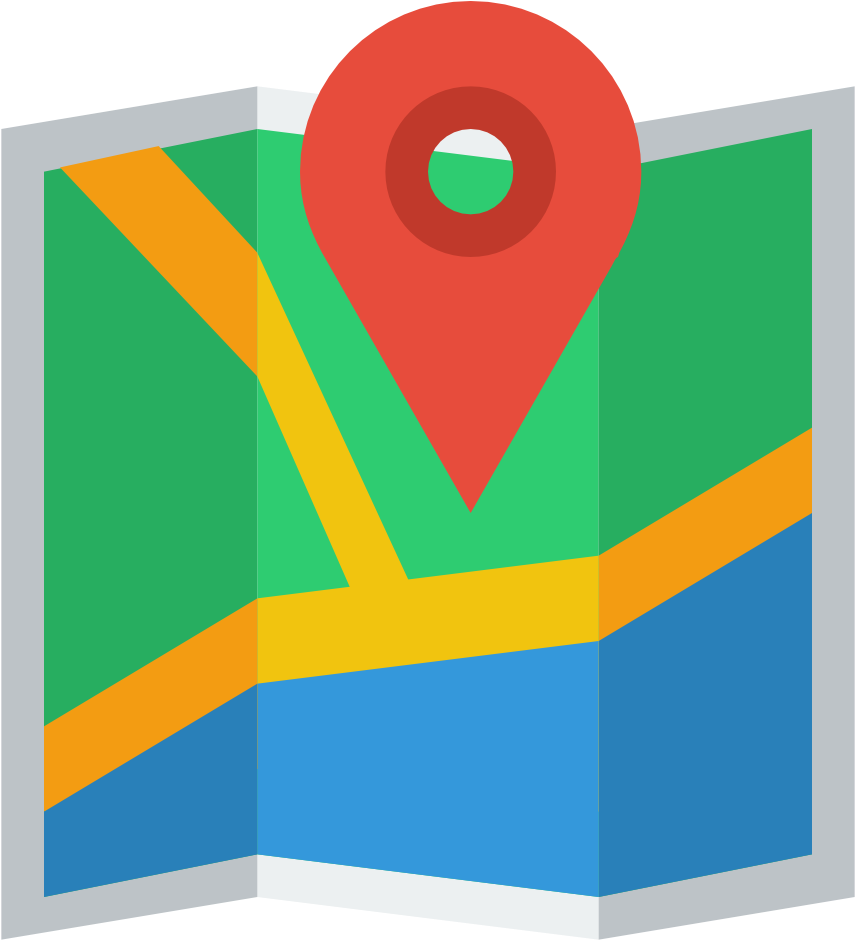 Location Clipart Flat Map - Map Icon - Png Download - Full Size Clipart ...