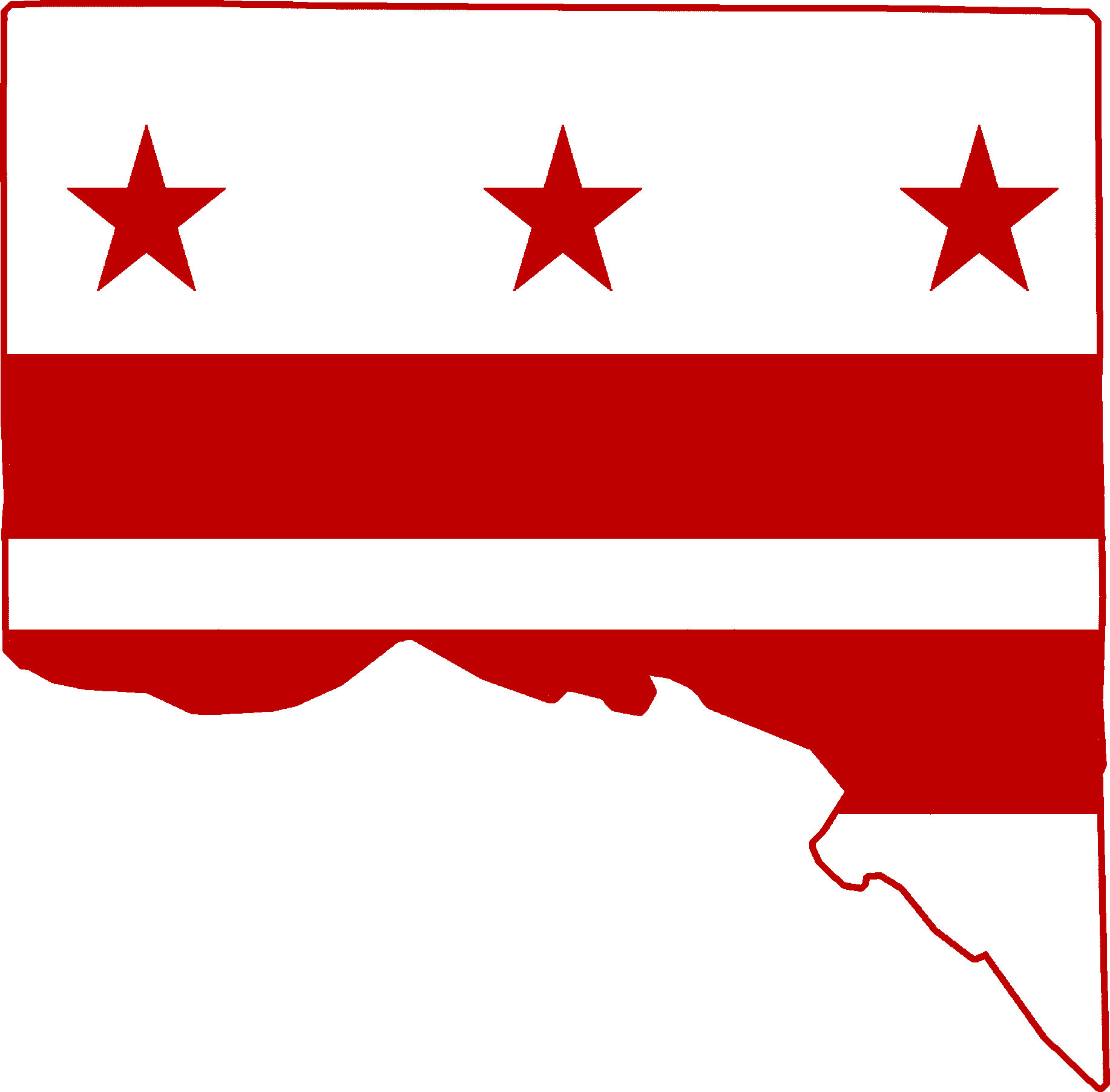 244 × 240 Pixels - Washington Dc Flag Png Clipart (610x600), Png Download