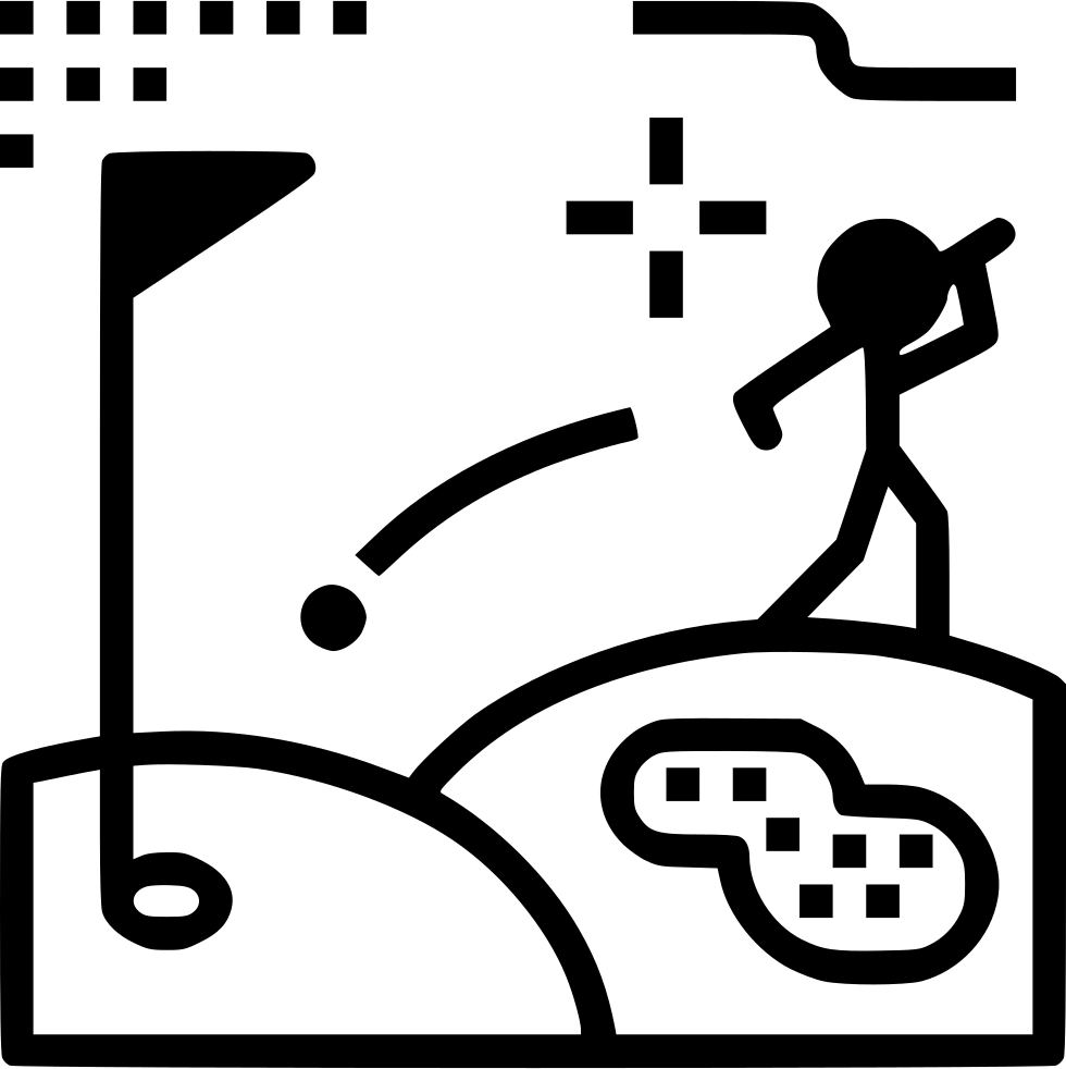 Golf Club Course Green Grass Field Comments Clipart (980x982), Png Download