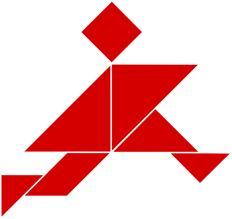 Tangram 174 Nevit Svg Wikimedia Commons - Tangram Clipart (813x768), Png Download