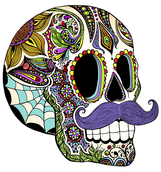 Click And Drag To Re-position The Image, If Desired - Types Of Skull Designs Clipart (525x700), Png Download