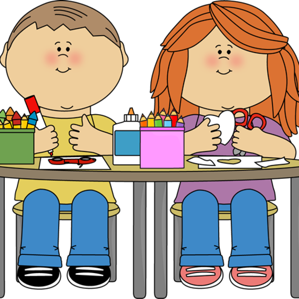 Art Class Clipart Kids In Art Class 550495 Kid Idea - Teachers Pay Teachers Long And Short Vowels Cut And - Png Download (1024x1024), Png Download