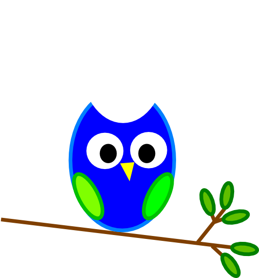 Orange Owl Clip Art - Owl Clip Art - Png Download (600x568), Png Download