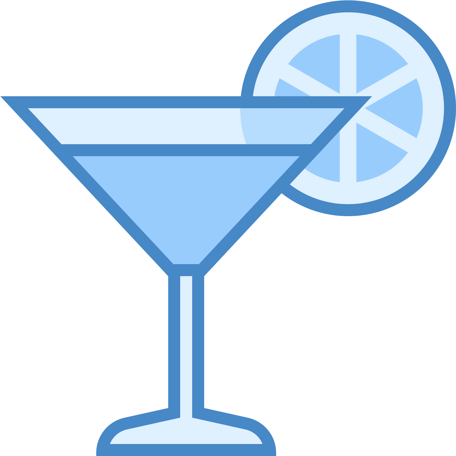 Cocktail Icon - Cocktail Clipart (1600x1600), Png Download