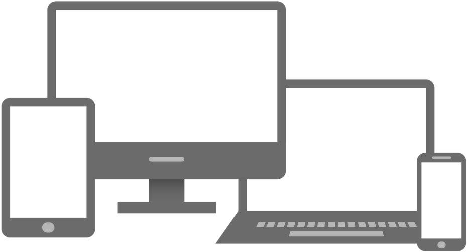 Tech Clipart Computer Repair Shop - Responsive Web Design - Png Download (1024x571), Png Download