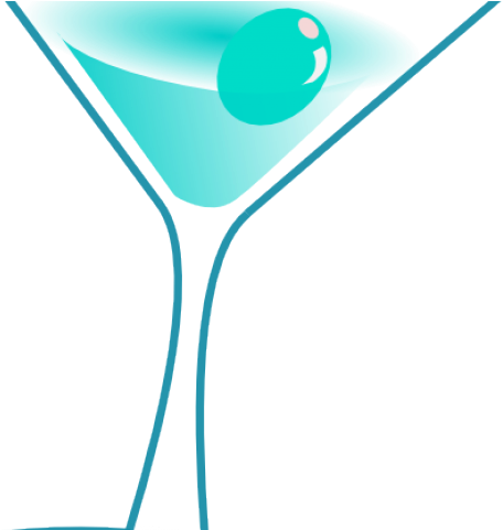 Cocktail Clipart Red Cocktail - Happy Hour Clip Art - Png Download (640x480), Png Download