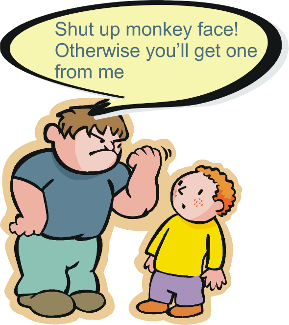 The Above Situation Is - Slogan For Bullying Tagalog Clipart (590x662), Png Download