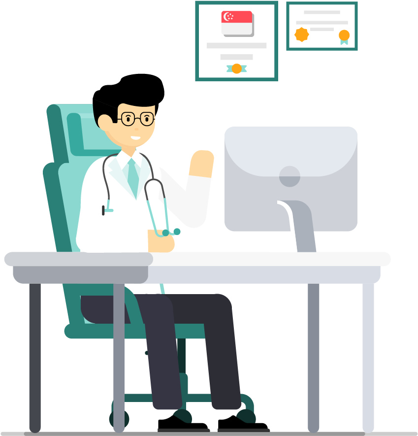 We Have A Strong Network Of Healthcare Providers That - Cartoon Clipart (869x912), Png Download