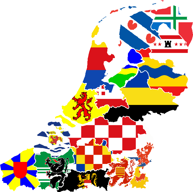 Post - Vlag Van Zuid Holland Clipart (667x664), Png Download