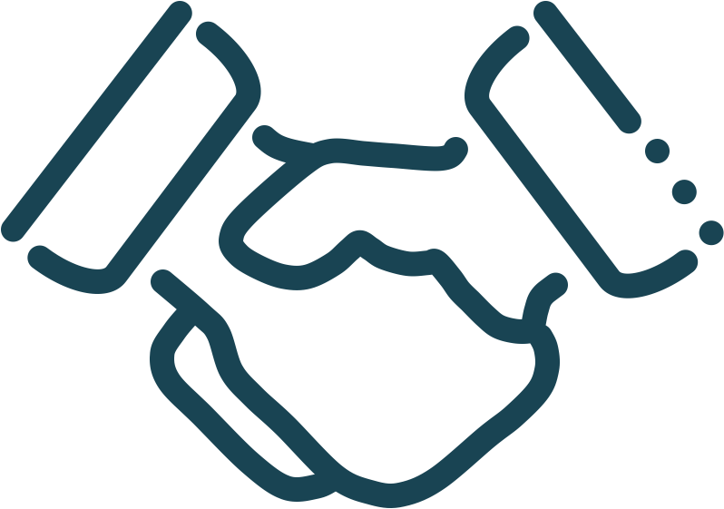 Rtm Have Completely Revolutionised This Electronic - Shaking Hands Line Icon Clipart (1181x1183), Png Download