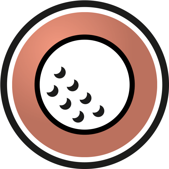 Minigolf - Circle Clipart (600x600), Png Download