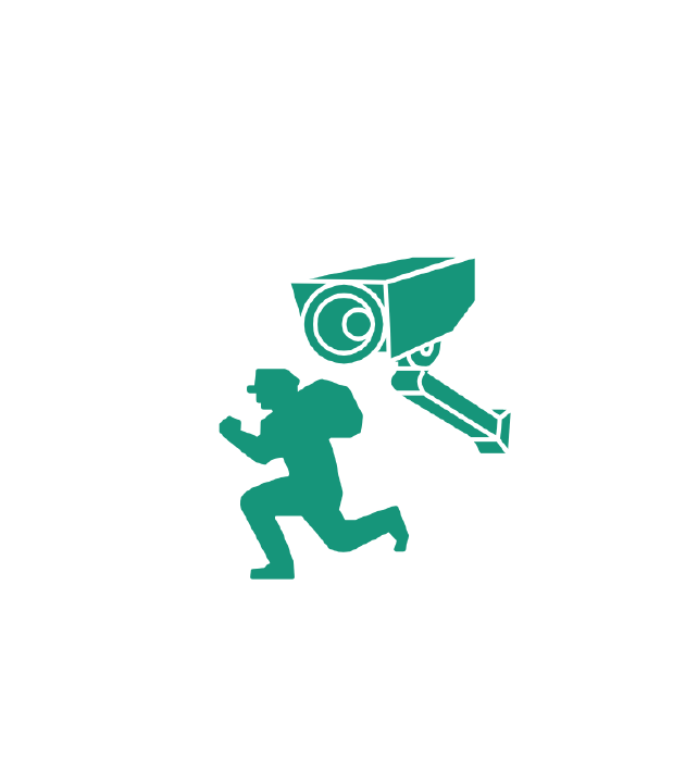 Surveillance - Camera Clipart (642x721), Png Download