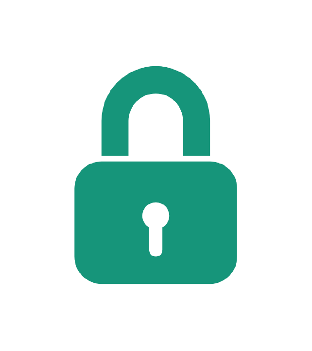 Retail Secuirty - Single Icon Clipart (642x721), Png Download