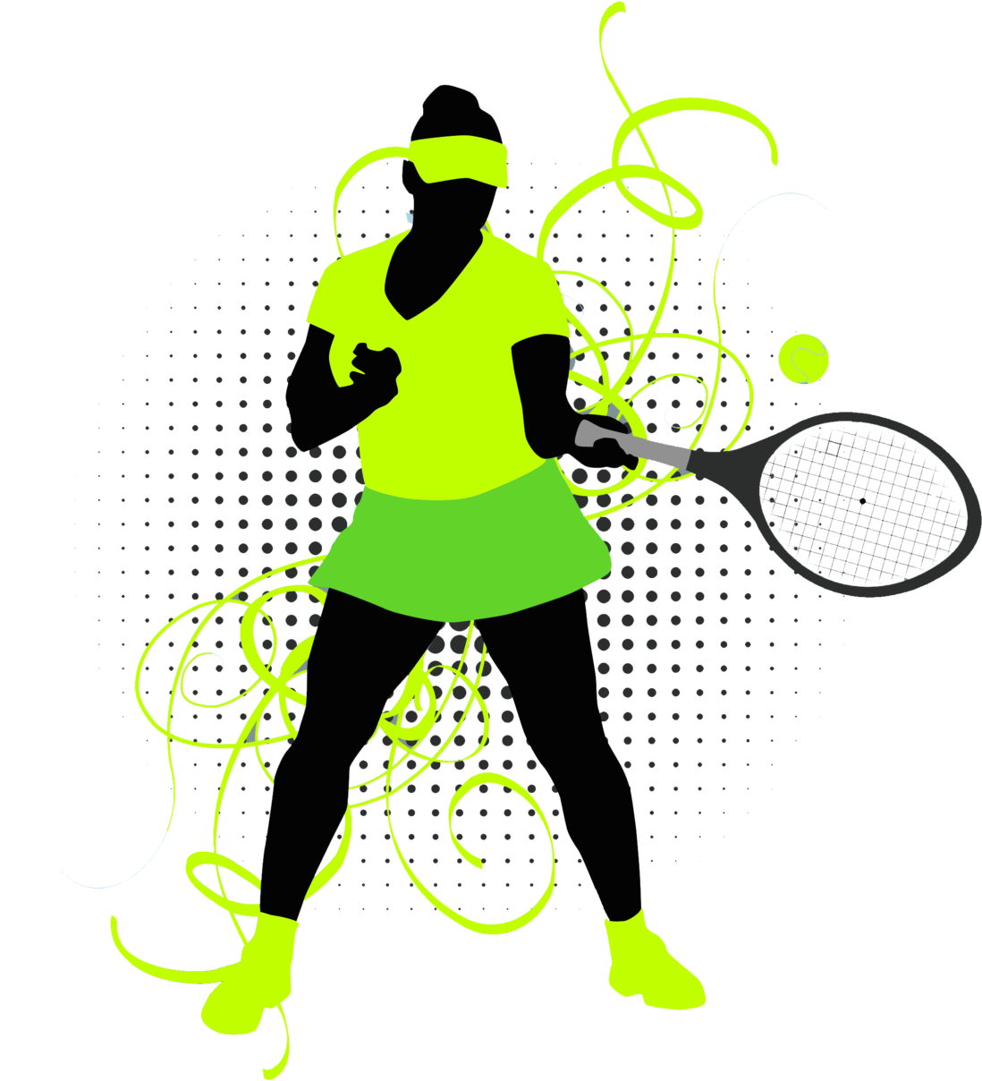 Adult Black Friday Tennis - Tennis Clipart (1180x1258), Png Download