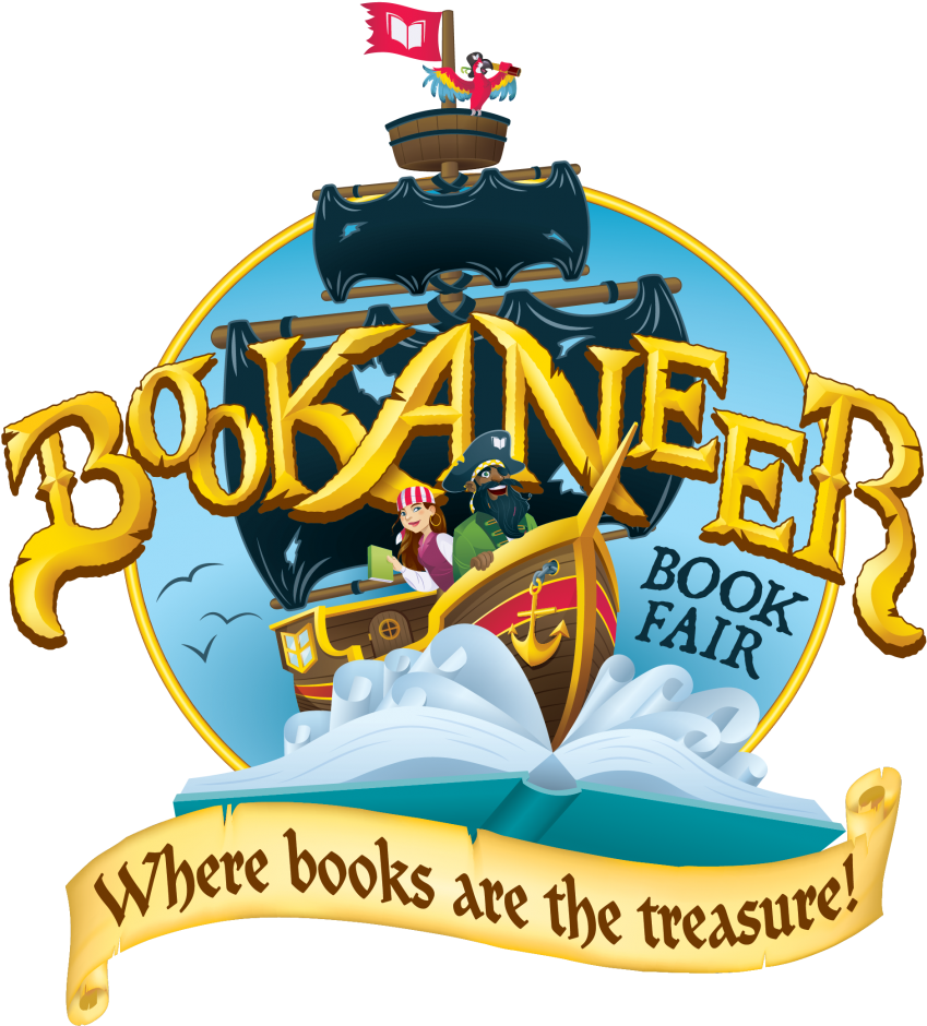 Bookaneer Book Fair Clipart (879x1024), Png Download