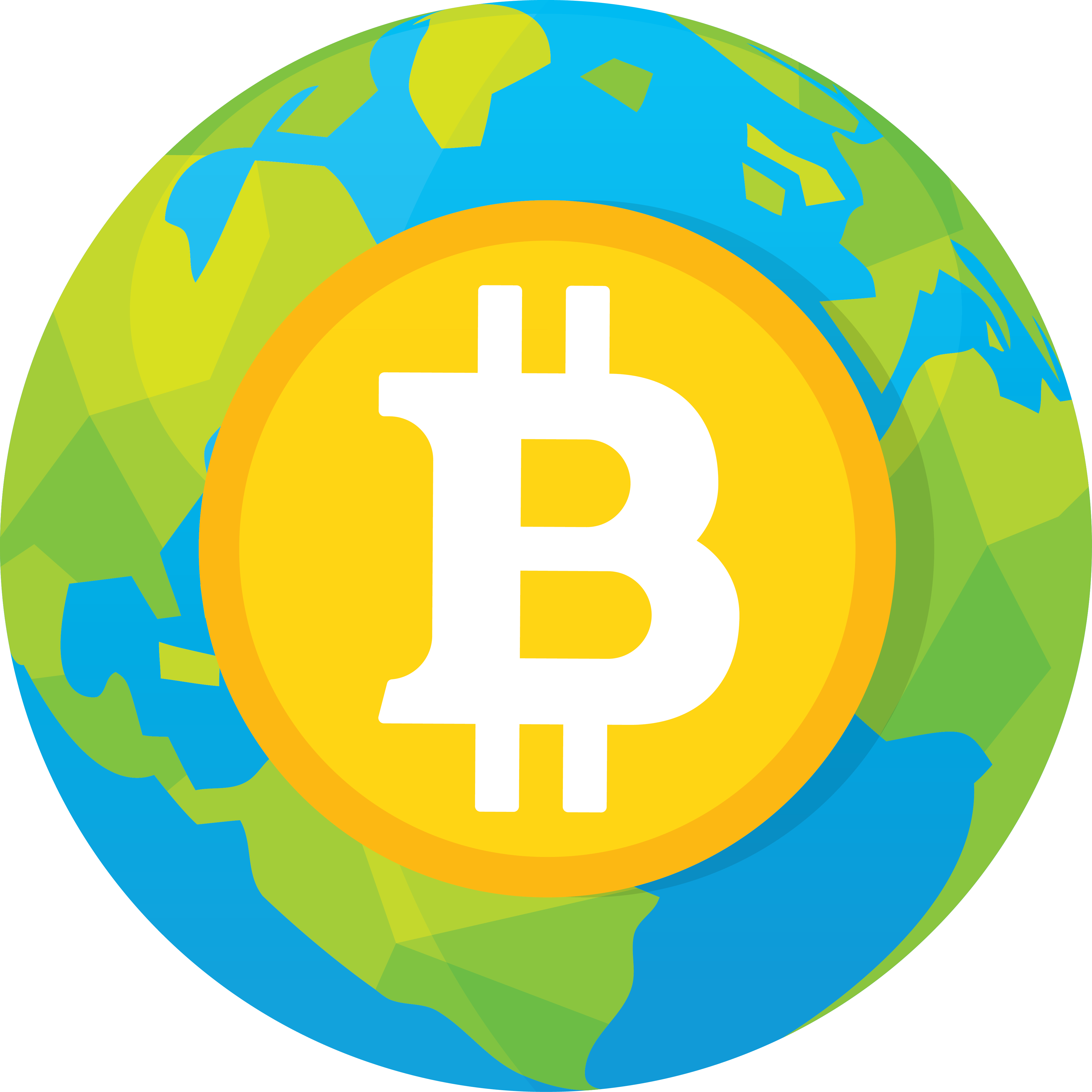Buy Bitcoin Worldwide Clipart (4167x4167), Png Download