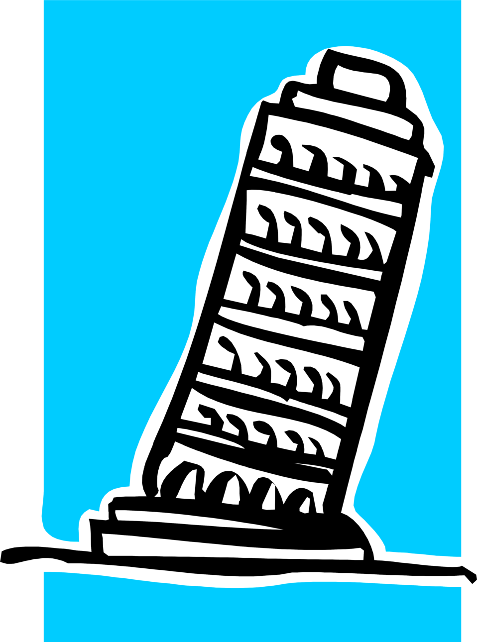 Italy Clipart Tower - Great Tunes From Europe - Png Download (958x1290), Png Download