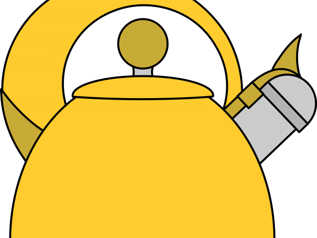 Teapot Clipart Public Domain - Kettle - Png Download (640x480), Png Download
