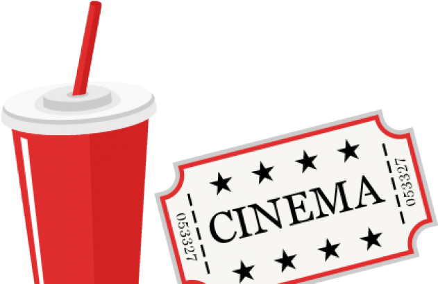 Movie Clipart Soda - Copo De Cinema Png Transparent Png (640x480), Png Download