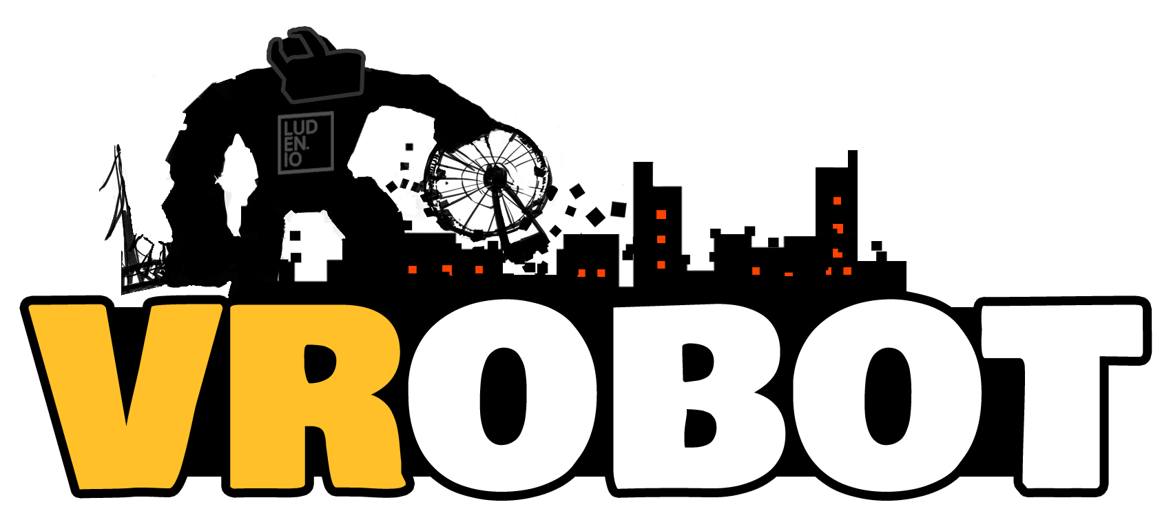 Be A Gigantic Robot And Smash Everything - Virtual Reality Clipart (1920x1080), Png Download