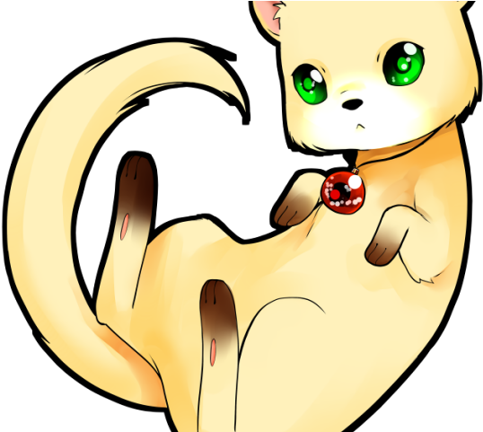 Ferret Clipart Chibi - Anime Huron Kawaii - Png Download (640x480), Png Download