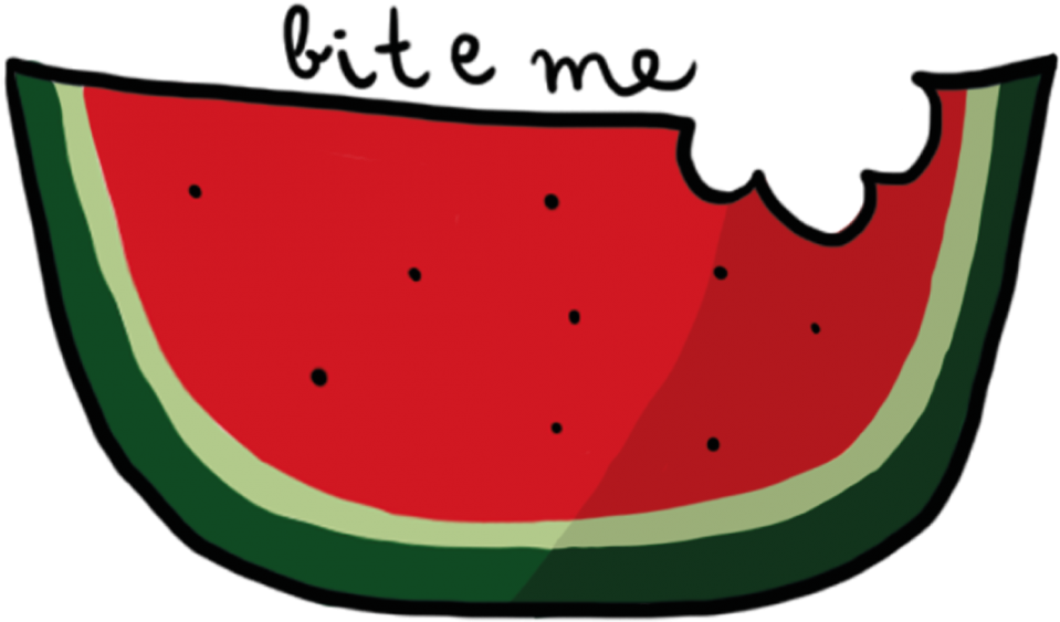 Watermelon Clipart (988x988), Png Download