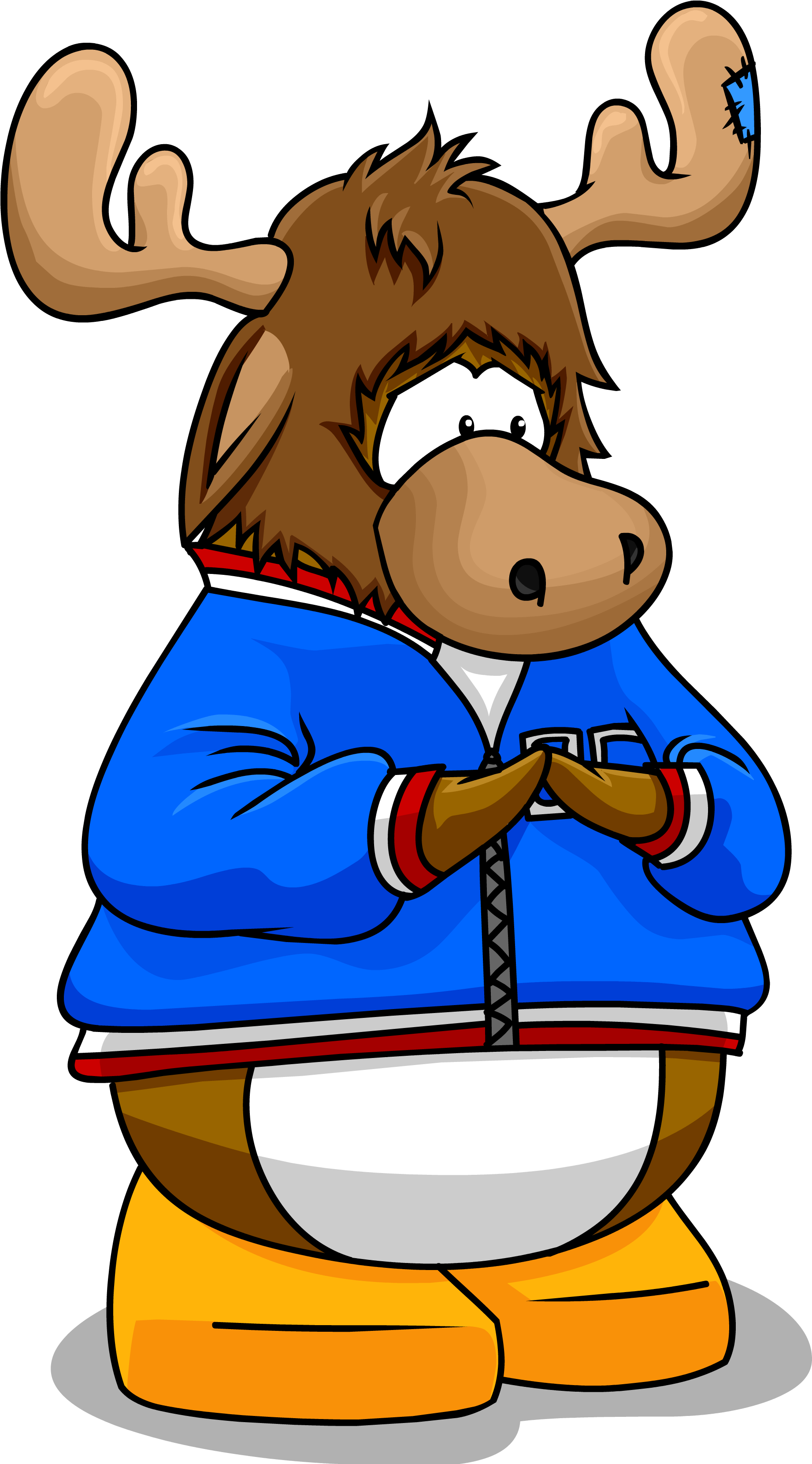 Zeus The Moose - Portable Network Graphics Clipart (1861x3320), Png Download