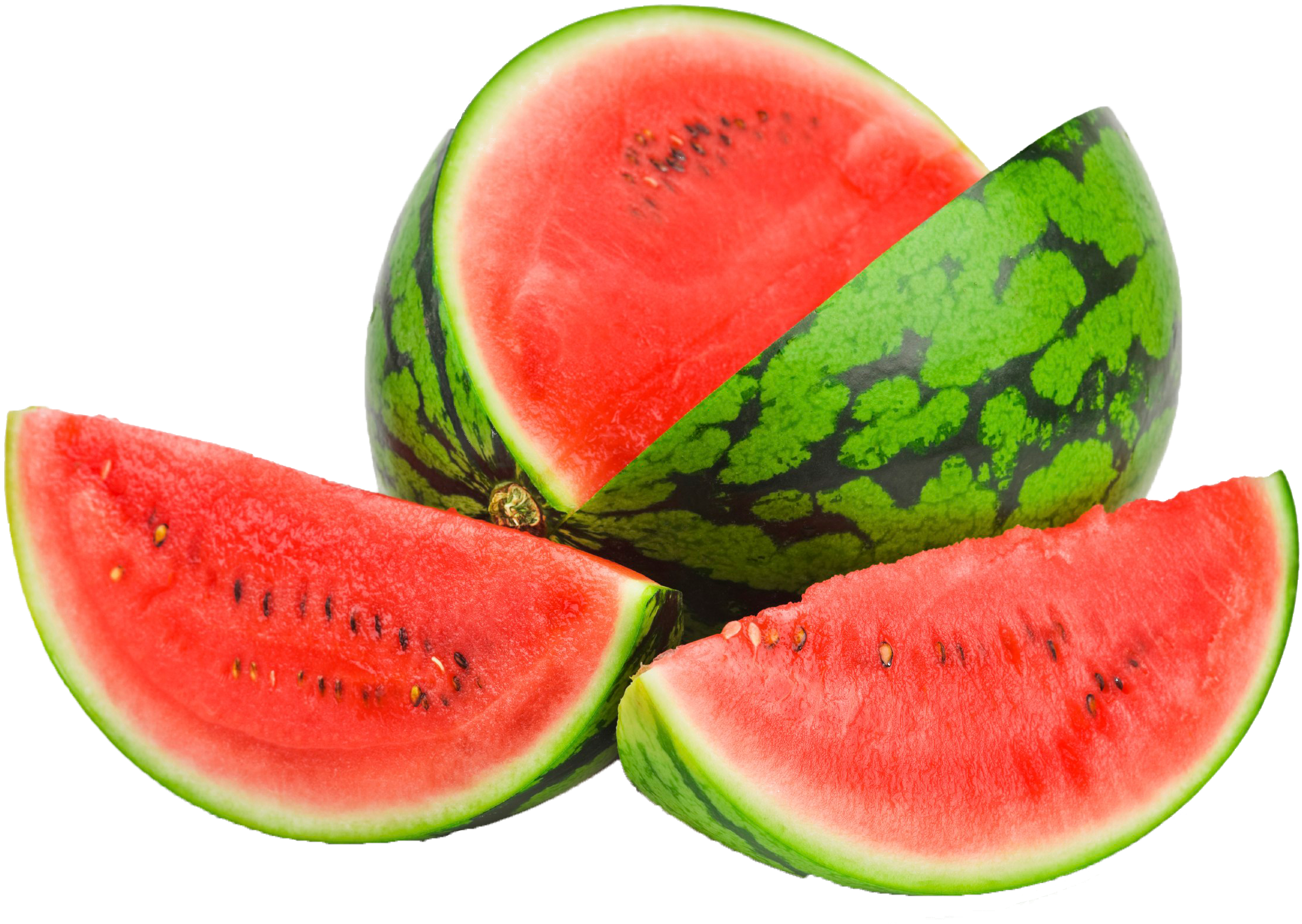 Watermelon Png Transparent Images - Transparent Background Watermelon Png Clipart (2716x1810), Png Download