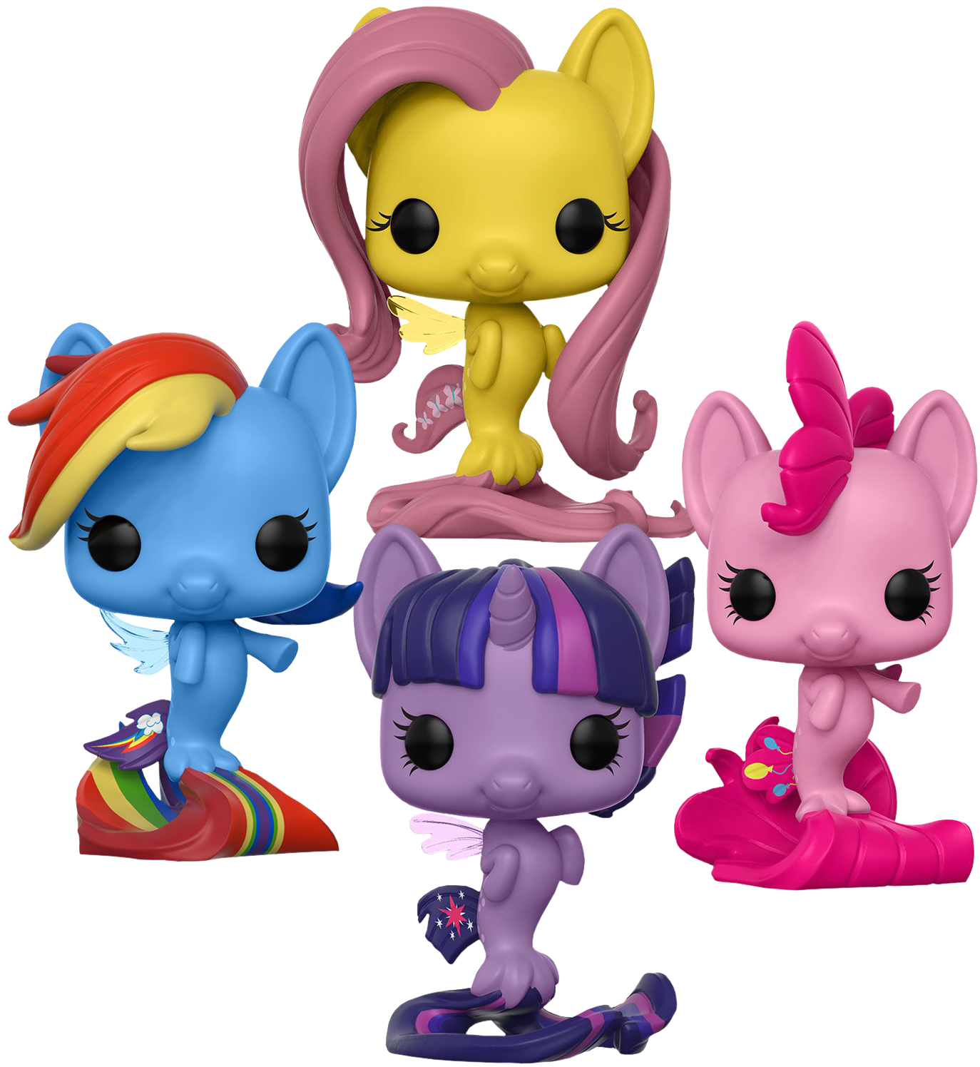 My - Funko Pop Sea Pony Clipart (1374x1496), Png Download