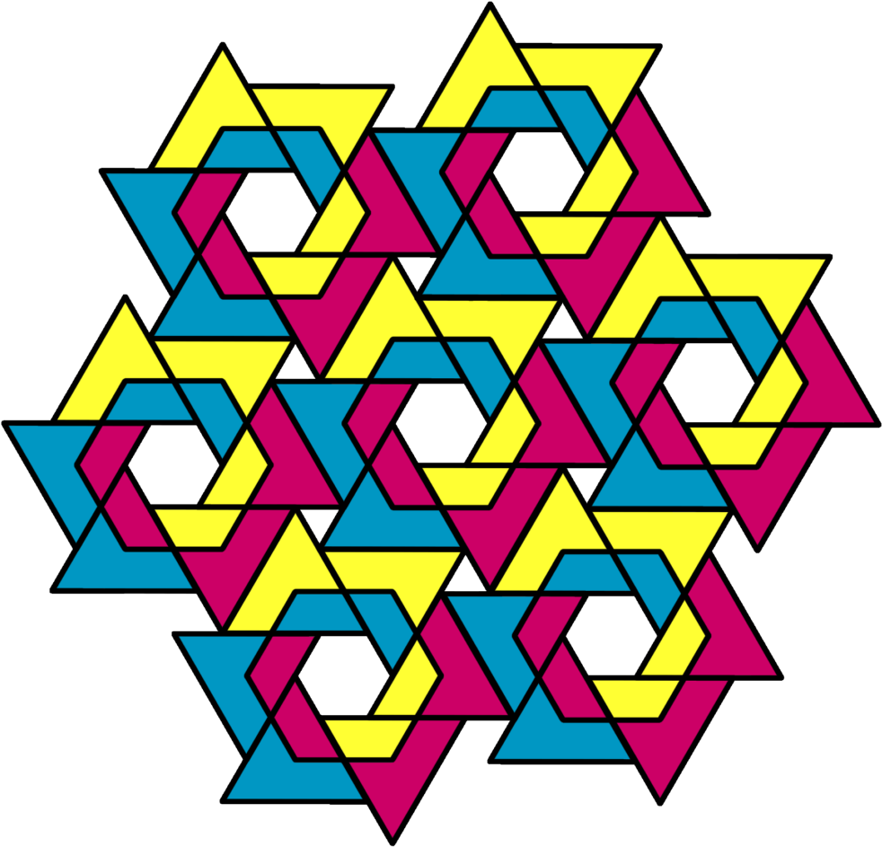 Pinwheel Drawing Geometric Clipart (1024x1024), Png Download