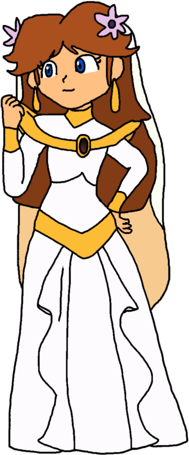 Jasmine By Katlime - Princess Peach Clipart (750x1064), Png Download