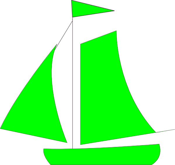Sail Boat Clipart (600x565), Png Download