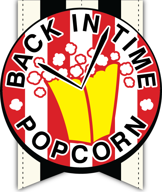 Back In Time Popcorn Clipart (558x660), Png Download