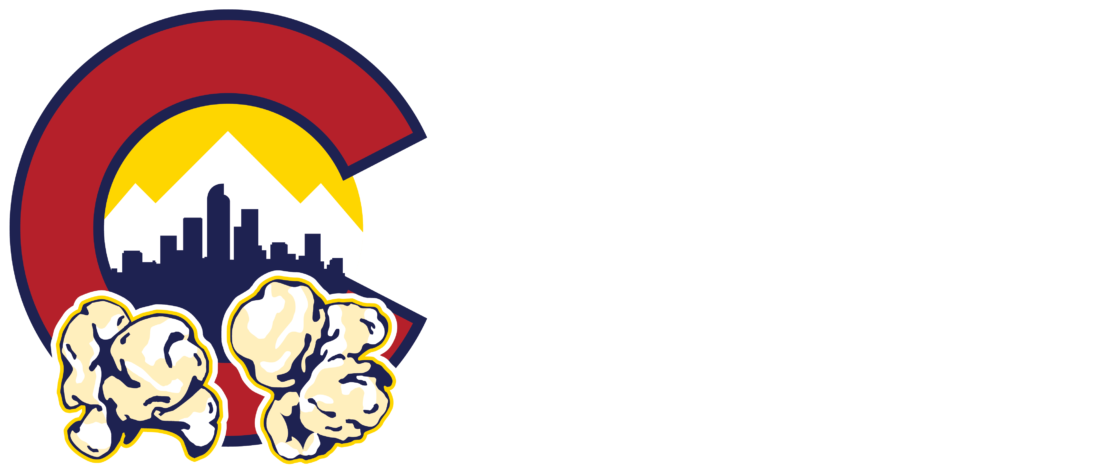Mile High Popcorn Mile High Popcorn - Mile Hi Popcorn And Gifts Clipart (1180x540), Png Download