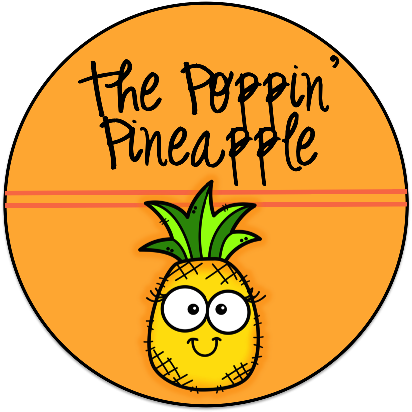 The Poppin' Pineapple - Love Clipart (826x825), Png Download