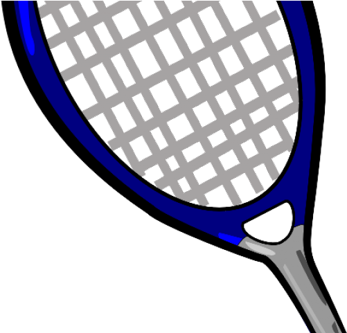 Tennis Clipart Sign - Tennis Ball And Racket Clip Art - Png Download (640x480), Png Download