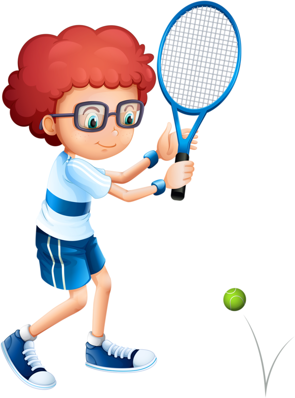 Esportes Pinterest Library Bulletin Boards - Play Tennis Png Clipart (638x800), Png Download
