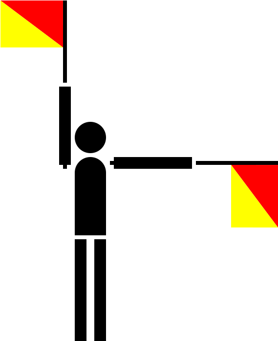 Free Semaphore Juliet - Semaphore Clip Art - Png Download (800x728), Png Download