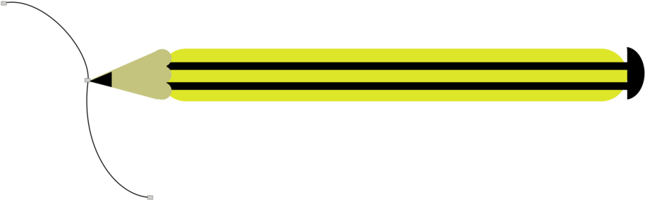 Line Drawing Yellow Art Angle - Parallel Clipart (977x340), Png Download