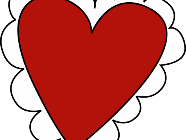 Red Clipart Valentine - Clip Art - Png Download (640x480), Png Download