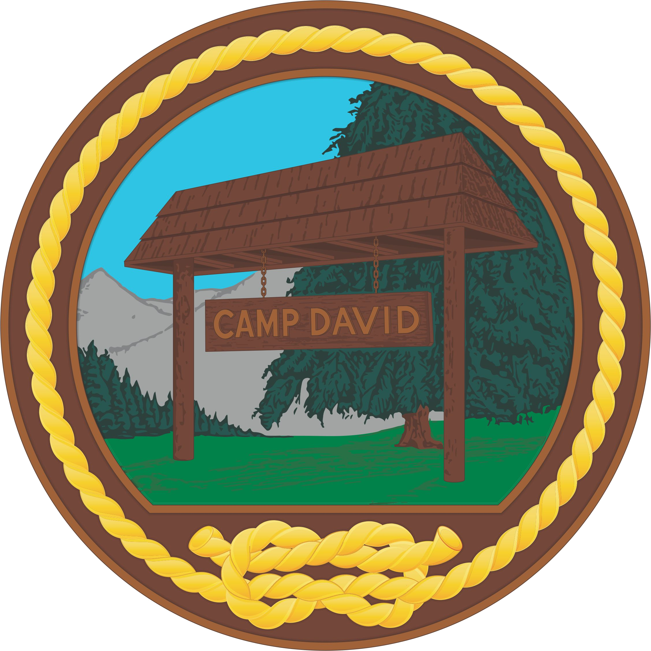 Seal Of Camp David Clipart (2254x2254), Png Download