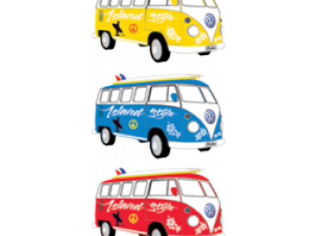 Volkswagen Clipart Surf Van - Samba - Png Download (640x480), Png Download