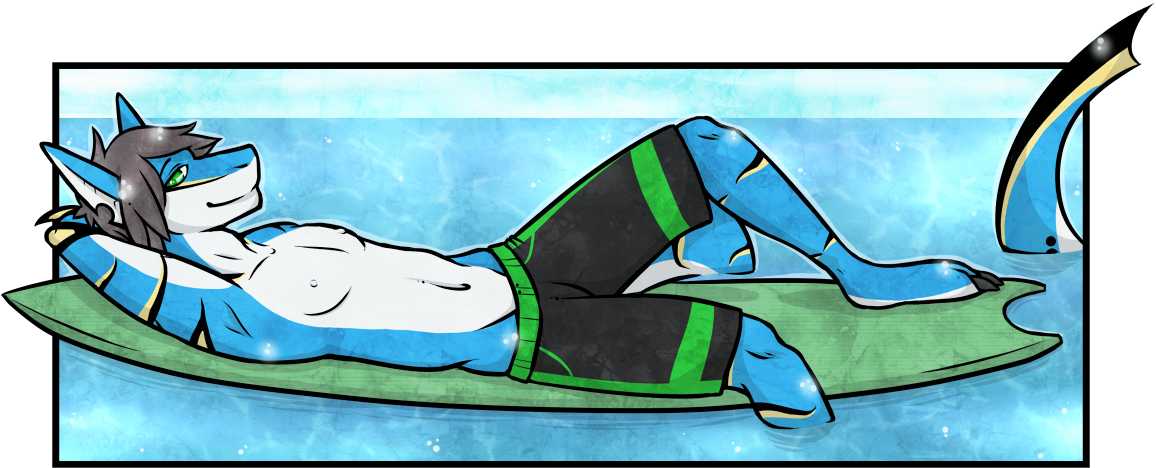 Surf Shark - Visual Arts Clipart (1169x532), Png Download