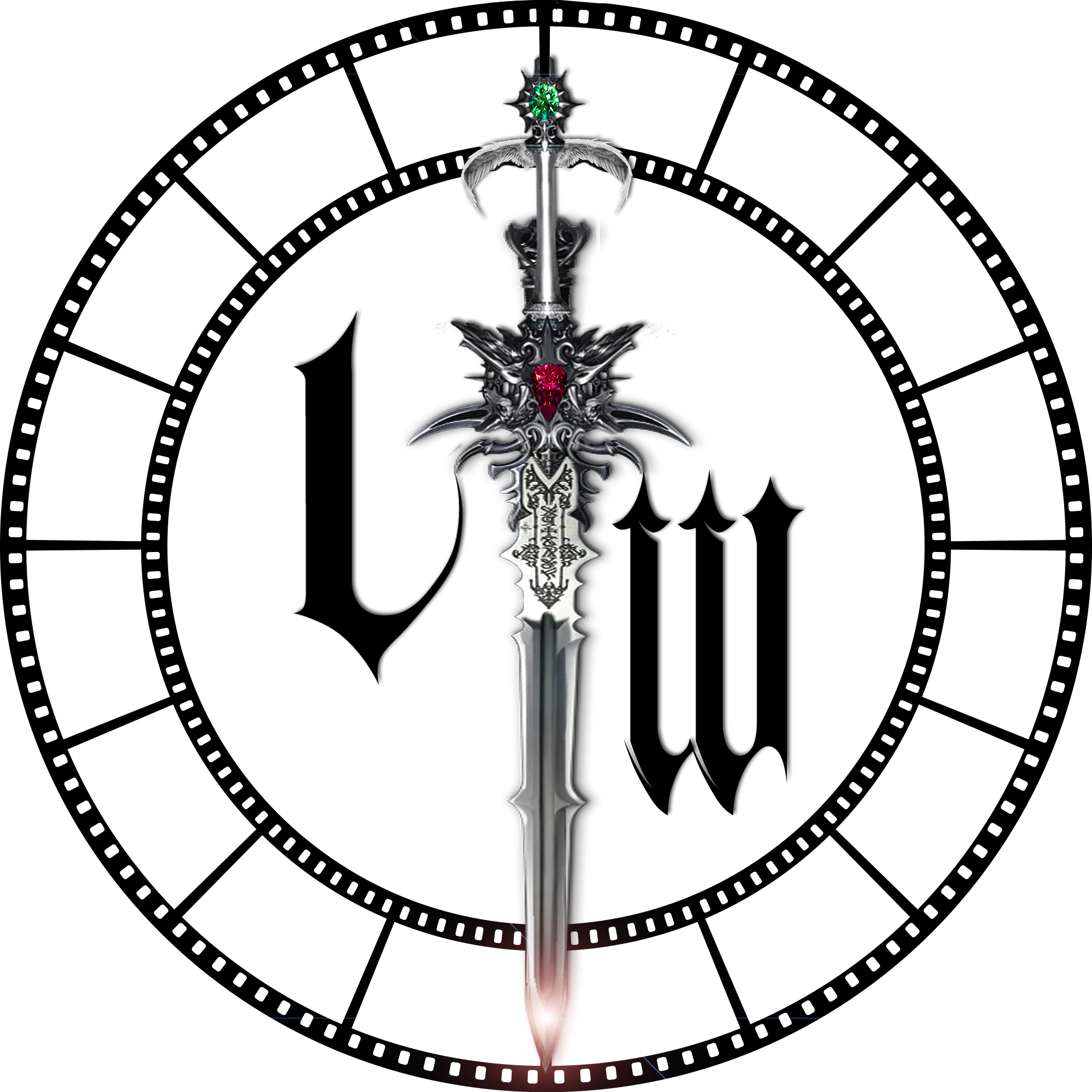 Iamlightwarrior - Black And White Steampunk Clipart - Png Download (2000x2000), Png Download