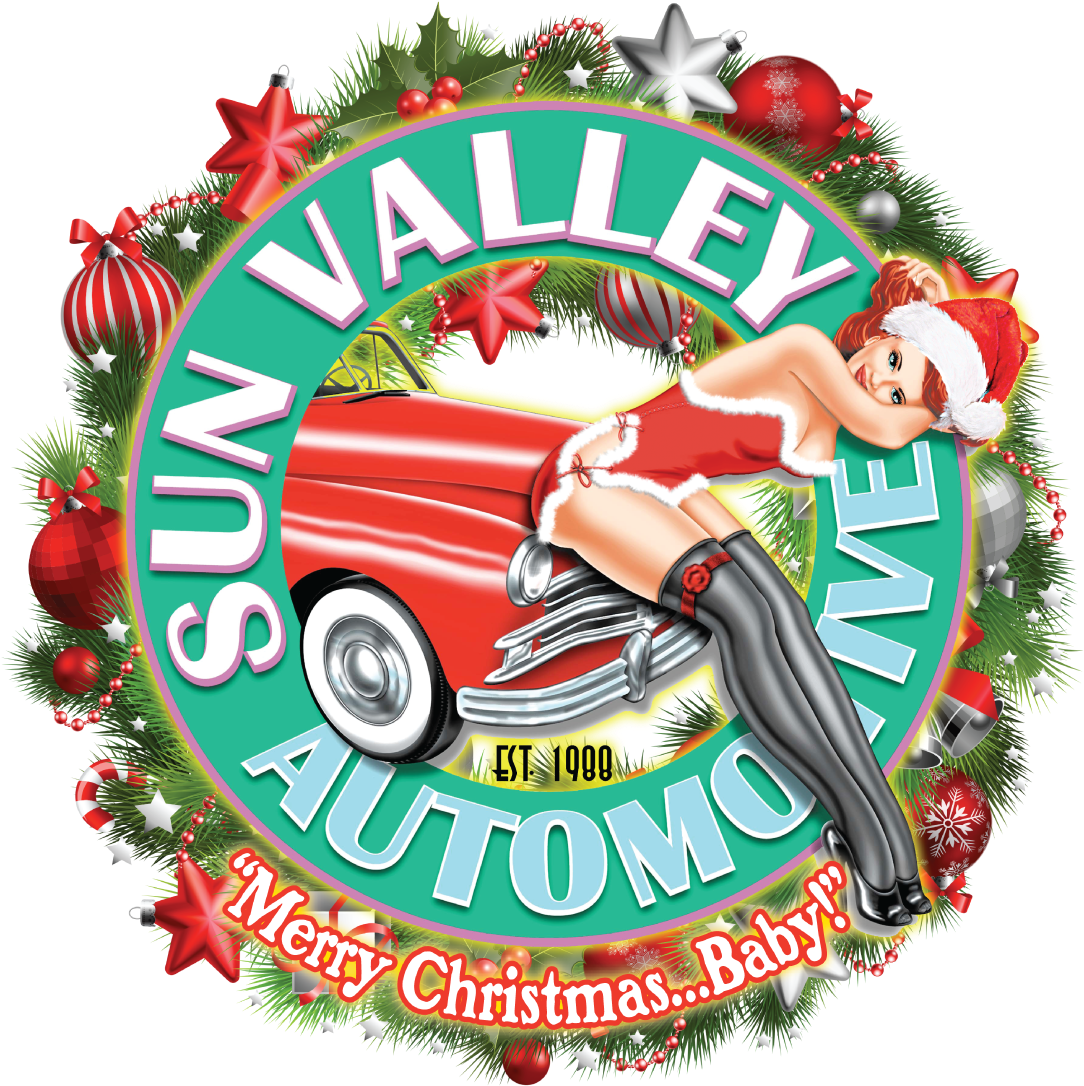 Sun Valley Christmas Pinup Go Sml - Christmas Ornament Clipart (1084x1086), Png Download