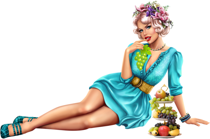 Christina (700x493, 265kb) - Grape Clipart (699x493), Png Download