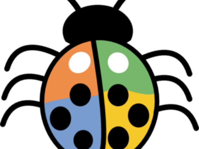 Bug Clip Art Black And White - Png Download (640x480), Png Download